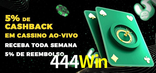 Promoções do cassino ao Vivo 444Win